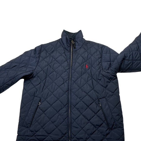 Ralph Lauren Navy Quilted Jacket - Picture 4 of 16